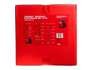 Milwaukee - Plecak PACKOUT™ Zestaw dla elektryków 76 szt. - 4932498407 - image 2
