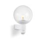 Lampa elewacyjna z czujnikiem ruchu i zmierzchu Steinel L 400 S PIR max.60W E27 IP44 IK03 230V biała / szkło /tworzywo sztuczne - 2