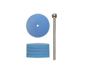 Polerki silikonowe Proxxon 22 mm koła [10 szt.] + trzpień