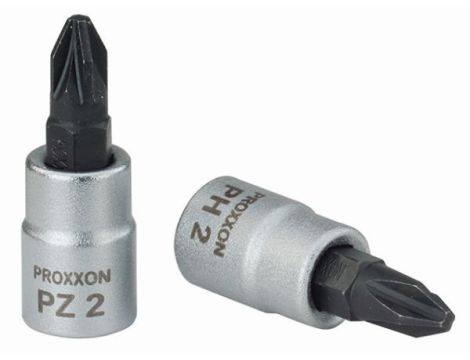 Nasadka z końcówką wkrętaka PH 3 - 1/4 cala PROXXON - 33 mm
