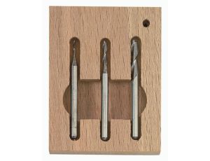 Frez wolframowe Proxxon 1, 2, 3 mm, trzpień 3 mm