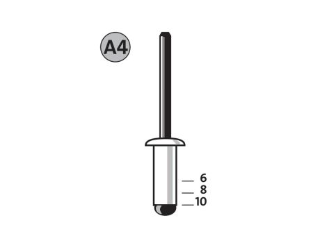 Nity aluminiowe A4/6 NOVUS [30 szt.]
