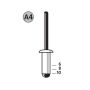 Nity aluminiowe A4/8 NOVUS [30 szt.] - 2