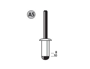 A 5 / 10 X 30 NITY ALUMINIOWE