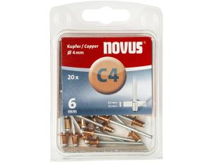 Nity miedziane C4/6 NOVUS [20 szt.]