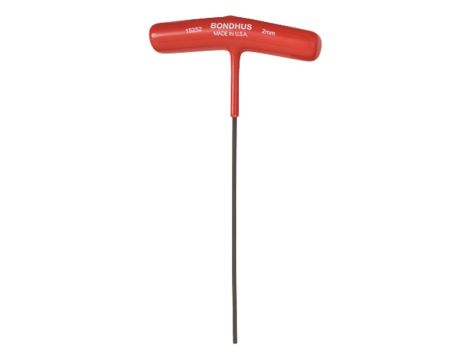 Klucz imbusowy 2,0 mm BONDHUS - uchwyt T dł. klingi152 mm