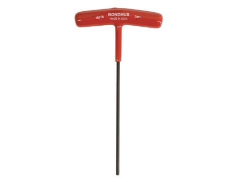 Klucz imbusowy 3,0 mm BONDHUS - uchwyt T dł. klingi 152 mm