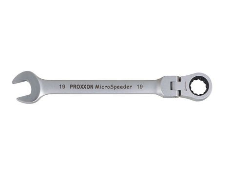 Klucz płasko-oczkowy 21 mm PROXXON MicroSpeeder - z przegubem