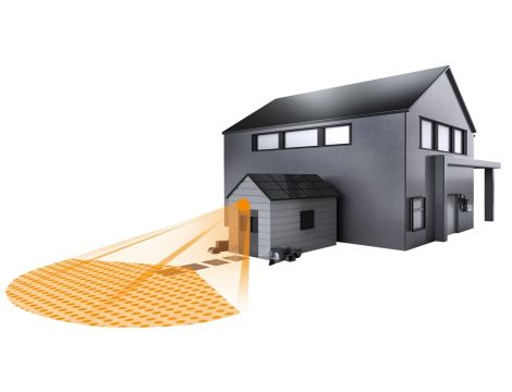 Czujnik ruchu i zmierzchu Steinel IS-1 biały 500W IP54 120 stopni maks.10 m 230V / tworzywo sztuczne - 4