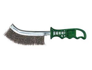 Szczotka ręczna 1-rzedowa 290 mm ABRABORO - drut inox