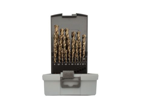 Zestaw wierteł do metalu HSS-Co DIN 338 1 - 13 mm ABRABORO [25 szt.]