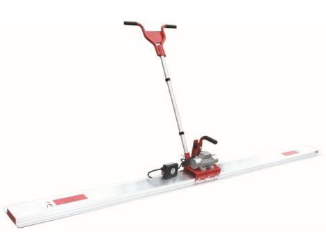Listwa wibracyjna 2 m - silnik elektryczny ZEUS + profil płaski 2 m