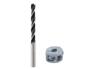 Wiertło do połączeń kołkowych 8 mm + ogranicznik Wolfcraft