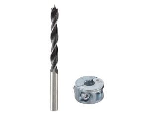 Wiertło do połączeń kołkowych 10 mm + ogranicznik Wolfcraft