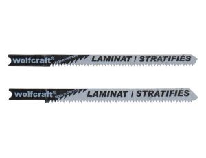 3 brzeszczoty Wolfcraft - uchwyt U, do laminatu, paneli