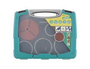 Zestaw otwornic 33-83 mm Wolfcraft - z nasypem z węglików spiekanych - image 2