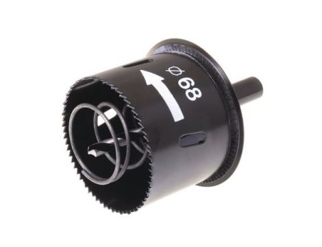 Otwornica uniwersalna 68 mm Wolfcraft - z wyrzutnikiem