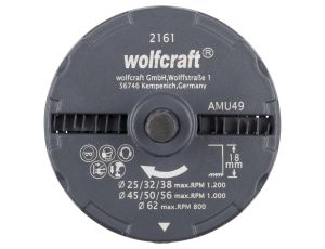 Otwornica uniwersalna 25,32,38,45,50,56,62 mm Wolfcraft - image 2