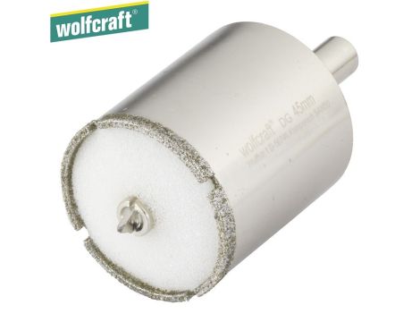 Otwornica diamentowa do płytek 45 mm Wolfcraft Ceramic