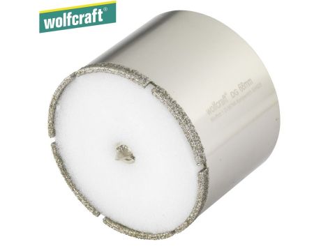 Otwornica diamentowa do płytek 65 mm Wolfcraft Ceramic