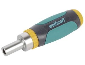 Mini-wkrętak z mechanizmem grzechotkowyn i 5 bitów Wolfcraft