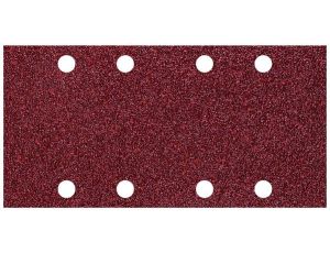 Papier szlifierski 93x185 mm Wolfcraft - gr. 40, perforowany, na rzep [10 szt.]