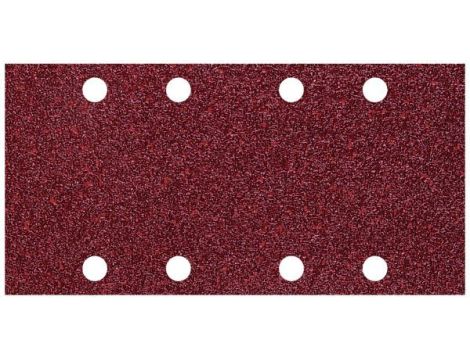 Papier szlifierski 93x185 mm Wolfcraft - gr. 60, perforowany, na rzep [10 szt.]