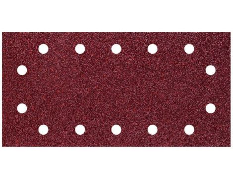 Papier szlifierski 115x230 mm Wolfcraft - gr. 40, na rzep [5 szt.]