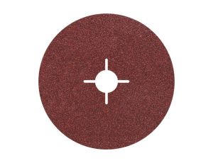 Papier szlifierski 125 mm Wolfcraft - gr. 24/40/60/100, fibrowy [20 szt.]