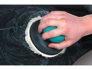 Powłoka polerska 125 mm Wolfcraft - wełna jagnięca, na rzep - image 2