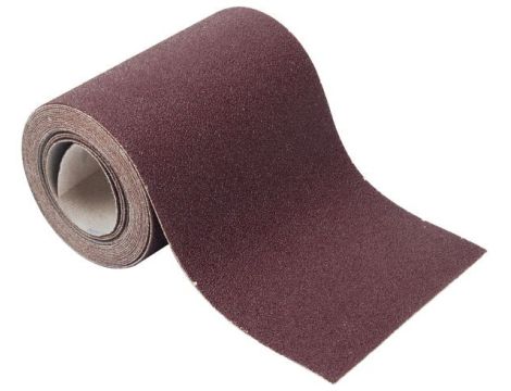 Papier szlifierski w rolce 115 mm x 4 m Wolfcraft - gr. 60, na rzep