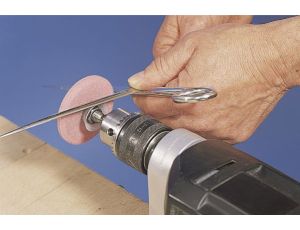 Ostrzałka noży i nożyczek, 60 mm z trzpieniem - Wolfcraft - image 2