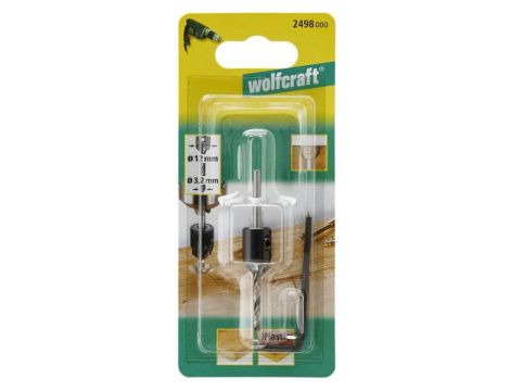 Nawiertak z fazownikiem 3,2 - 12 mm Wolfcraft - 2