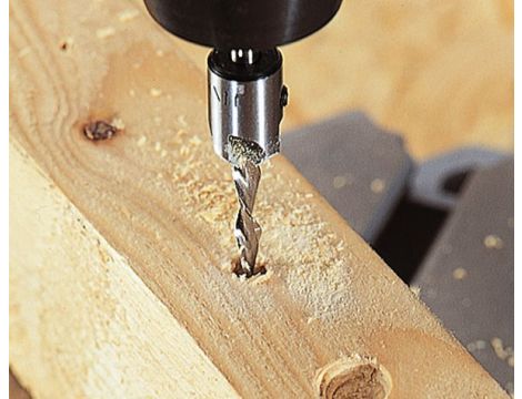 Nawiertak z fazownikiem 3,2 - 12 mm Wolfcraft - 3
