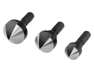 Pogłębiacz 12, 16, 19 mm Wolfcraft - WS, trzpień 6-kąt [3 szt.]