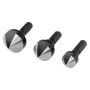 Pogłębiacz 12, 16, 19 mm Wolfcraft - WS, trzpień 6-kąt [3 szt.] - 2