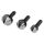 Pogłębiacz 12, 16, 19 mm Wolfcraft - WS, trzpień 6-kąt [3 szt.]