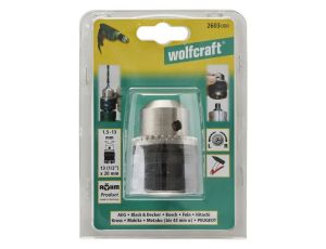 Uchwyt wiertarski na kluczyk 1,5 - 13 mm Wolfcraft - 13 (1/2) - 20 - image 2