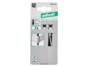 2 brzeszczoty Wolfcraft - uchwyt T, 75 mm - szybkie i zgrubne cięcie - image 2