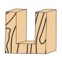 Frez prosty 10 mm ABRABORO - TCT - 3