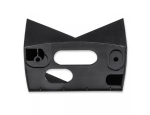 Uchwyt ścienny narożny 07 do czujnika IS 140-2 czarny