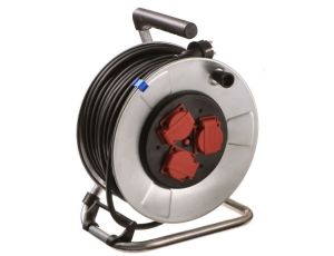 Przedłużacz bębnowy 25 m AS-SCHWABE 3G1,5 neopren, metalowy