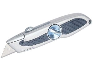 Nóż z ostrzem trapezowym, metalowy, Wolfcraft