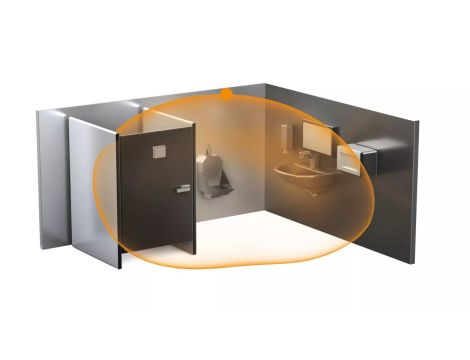 Czujnik obecności i zmierzchu Steinel HF 360 COM2 podtynkowy IP20 kwadrat biały - 2