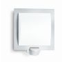 Lampa elewacyjna z czujnikiem ruchu i zmierzchu Steinel L 20 S PIR max.60W E27 IP44 IK03 230V srebrna / stal nierdzewna - 2