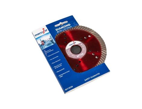BF750 TARCZA PRECYZ. DO MAT. BUD. 125 X 22.2