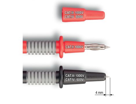 Sondy pomiarowe 4 mm do BENNING MM i CM