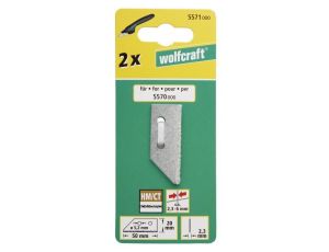 Ostrza do skrobaka fug Wolfcraft [2 szt.] - image 2