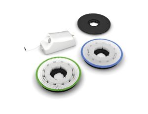 Zestaw polerski i do sprzątania do MENZER ESM 406 - zbiornik, szczotka twarda, miękka, talerz do padów - kart. 4 i 5