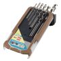 Zestaw wierteł do drewna 3 - 10 mm Wolfcraft - professional [6 szt.] - 2
